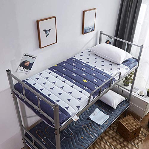 Tatami Mattress Tapete japonés para piso, colchón plegable para estudiantes Colchón de futón grueso y suave para dormitorio de estudiantes, hogar, cama, almohadilla para dormir para invitados, A, 13