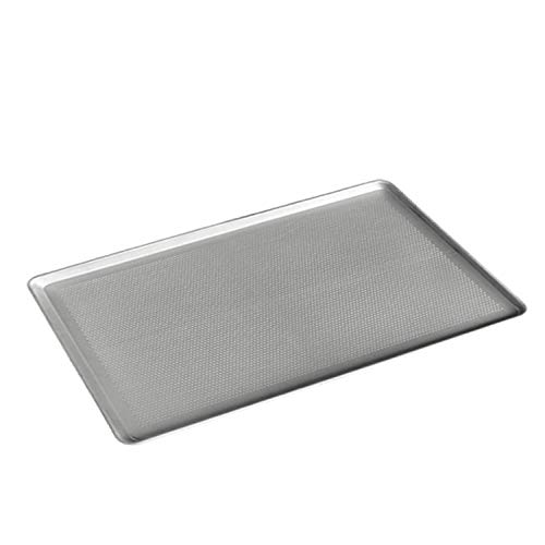 TAYIBO Bandeja para Horno Antiadherente,Bandeja de Horno Simple, Chapado de Aluminio Grueso Perforado, Adecuado para panadería-400 * 720 * 25 * 0.7