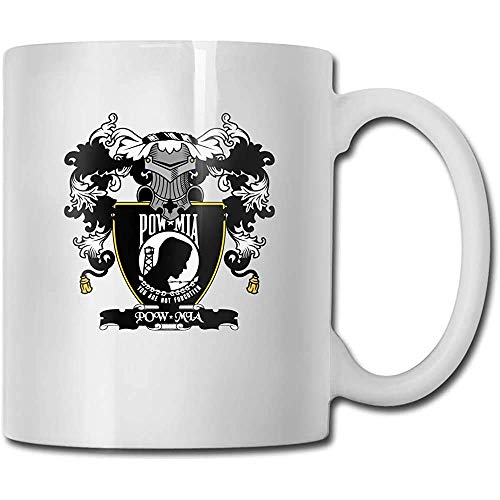 Taza clásica de cerámica con texto en inglés «Pow Mia You are Not Forgotten Fashion