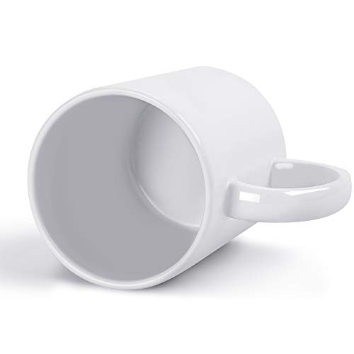 Taza de té de café, regalo único de cumpleaños para hombres y mujeres divertida taza de café té blanco de escarcha en las hojas de calabaza