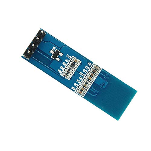 TECNOIOT x5pcs 0.91 Inch Blue 128X32 OLED LCD LED Display Module| 5 unids 0.91 Pulgadas 128x32 IIC I2C Pantalla OLED LCD Azul DIY Módulo OLED SSD1306 Driver IC DC 3.3V 5V para Arduino