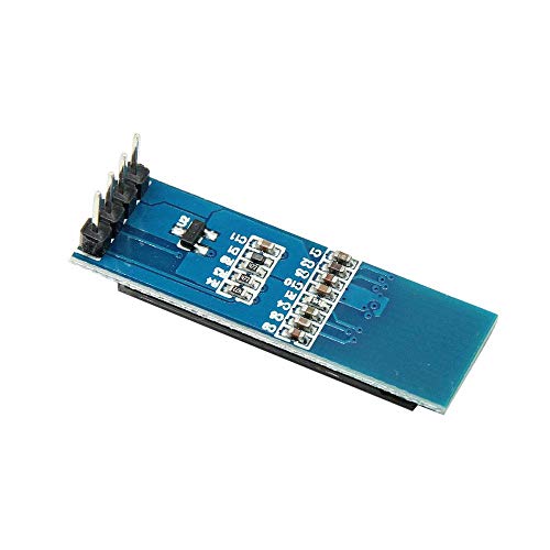 TECNOIOT x5pcs 0.91 Inch Blue 128X32 OLED LCD LED Display Module| 5 unids 0.91 Pulgadas 128x32 IIC I2C Pantalla OLED LCD Azul DIY Módulo OLED SSD1306 Driver IC DC 3.3V 5V para Arduino