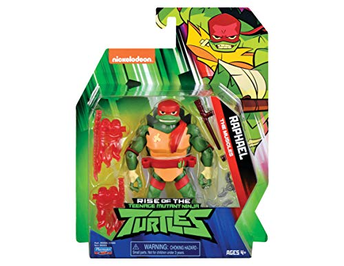 Teenage Mutant Ninja Turtles- Raph The Muscles Figura de acción, Color líder' (Flair Leisure Products TUAB0100) , color/modelo surtido