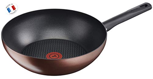 Tefal g10819 Resource Wok Sartén, color marrón