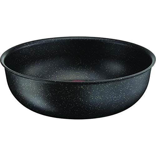 Tefal Ingenio Authentic - Sartén wok (26 cm, inducción, antiadherente), color negro