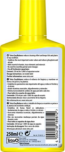 Tetra EasyBalance 250 ml - Estabiliza valores importantes del agua hasta seis meses, lo que permite atrasar el siguiente cambio de agua