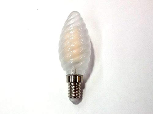 TEXTIL ESMERILADO WIRE LED E14, 380 4W LÚMENES, LUZ BLANCA DE 2700 K.