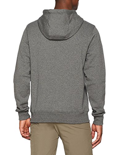 The North Face Sudadera Drew Peak, Hombre, TNF Medium Grey Heather/TNF Black, Large