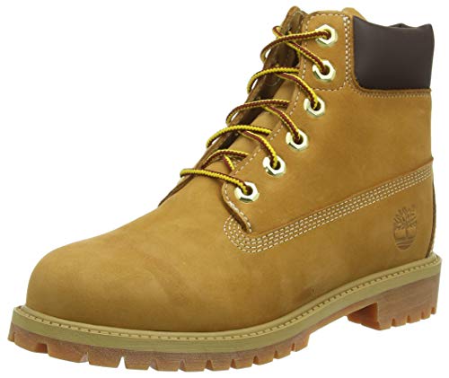 Timberland - Botas prémium resistentes al agua de 15 cm para mujer, (Ble Wheat Nubuck), 6 B(M) US