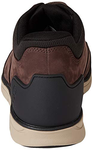 Timberland Bradstreet Chukka Molded, Zapatillas para Hombre, Marrón Dark Brown Nubuck, 42 EU