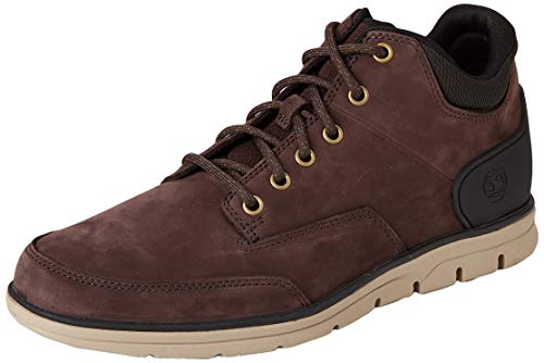 Timberland Bradstreet Chukka Molded, Zapatillas para Hombre, Marrón Dark Brown Nubuck, 42 EU