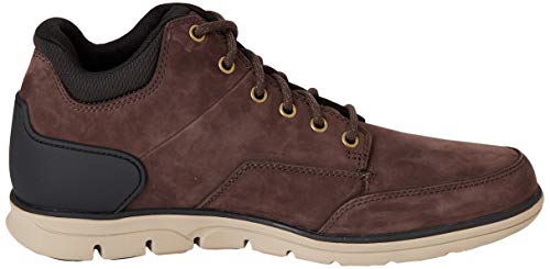 Timberland Bradstreet Chukka Molded, Zapatillas para Hombre, Marrón Dark Brown Nubuck, 42 EU