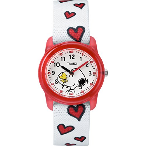 Timex Reloj Aprende la Hora para Niñas de Cuarzo con Correa en Nailon TW2R41600