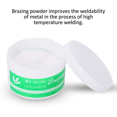 TMISHION Polvo de Soldadura - 250 g Welding Flow Powder Low Temperature Welding Powder Weld Accessories con Soldadura de joyería