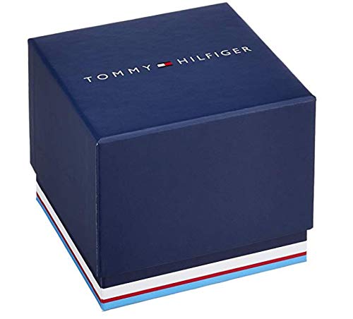 Tommy Hilfiger Reloj Analógico para Hombre de Cuarzo con Correa en Cuero 1791741