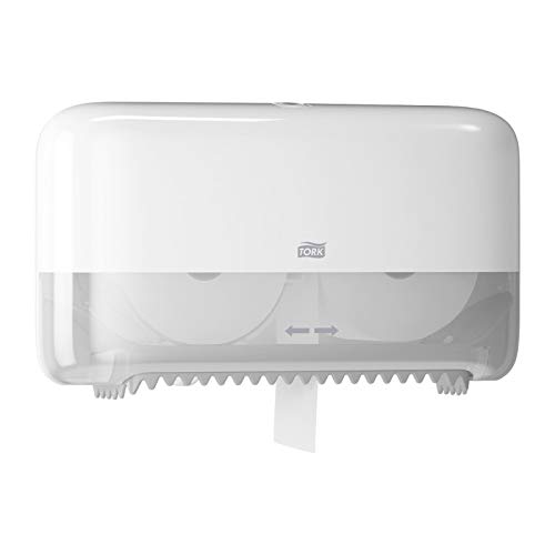 Tork 558040 - Dispensador de papel higiénico, color blanco