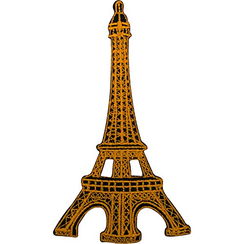 Torre Eiffel Badge bordado parche de hierro/sew en francés París Francia Souvenir