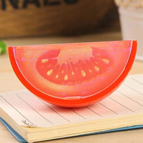 TOYANDONA 5pcs sacapuntas de lápiz Lindo sacapuntas Manual de diseño de Fruta de plástico para Suministros de Oficina Escolar (Tipo Aleatorio)