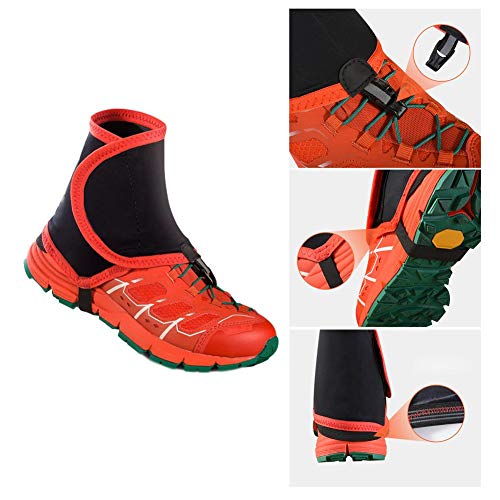 Trail Gaiters - Unisexe, Funda De Zapato para Exterior Impermeable, A Prueba De Insectos Y Arena, Adecuado Montañismo/Senderismo/Trail Running