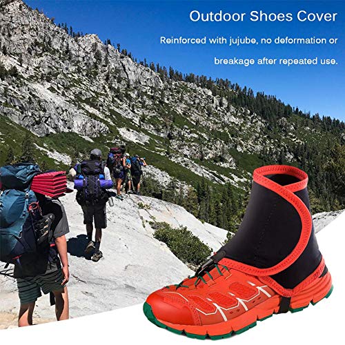 Trail Gaiters - Unisexe, Funda De Zapato para Exterior Impermeable, A Prueba De Insectos Y Arena, Adecuado Montañismo/Senderismo/Trail Running