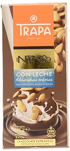 Trapa Intenso Leche con Almendras Enteras 175 g