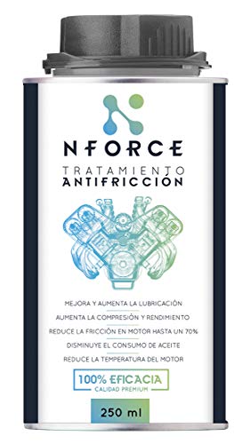 Tratamiento Antifriccion NFORCE para el Aceite de tu Coche, moto, camión, tractor, grupo electrógeno, etc