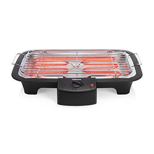 Tristar BQ-2813 Barbacoa eléctrica, 2000 W, Plástico, Negro