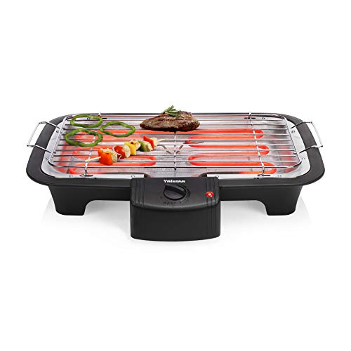 Tristar BQ-2813 Barbacoa eléctrica, 2000 W, Plástico, Negro