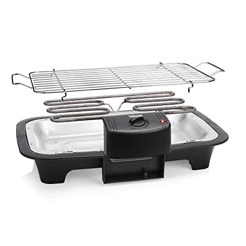 Tristar BQ-2813 Barbacoa eléctrica, 2000 W, Plástico, Negro