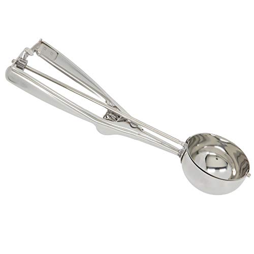 TRIXES Cucharón de Cocina para Alimentos Cucharón Acero Inoxidable de 6 cm para Helado, Puré de Patatas