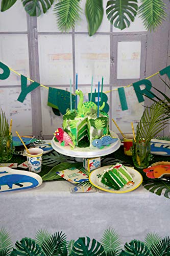 Tropical Fiesta Palm Paper Table Cover