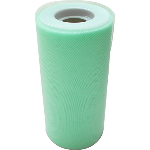 TtS 15cm x 22M Rollo de Tul Malla Carrete de Rodillo Decoración Tulle Craft Tutu Hogar Boda Fiesta Mint Green