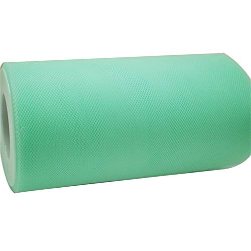 TtS 15cm x 22M Rollo de Tul Malla Carrete de Rodillo Decoración Tulle Craft Tutu Hogar Boda Fiesta Mint Green