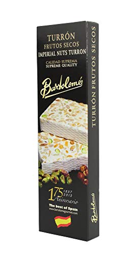 Turrón de Frutos Secos - Calidad Suprema - tableta 70 gramos