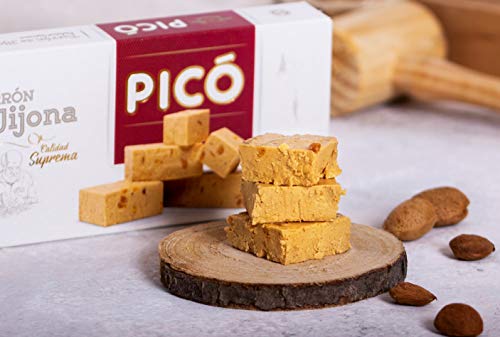 Turrón de Jijona - Marca Picó - Calidad Suprema - Barra tradicional de 200g