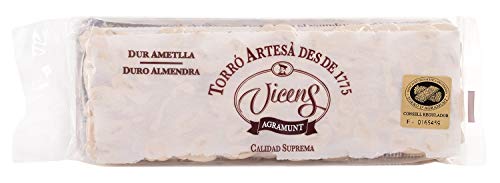 Turrón Duro de Almendra Dos Obleas 400gr