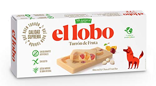 Turrón Fruta El Lobo 200g