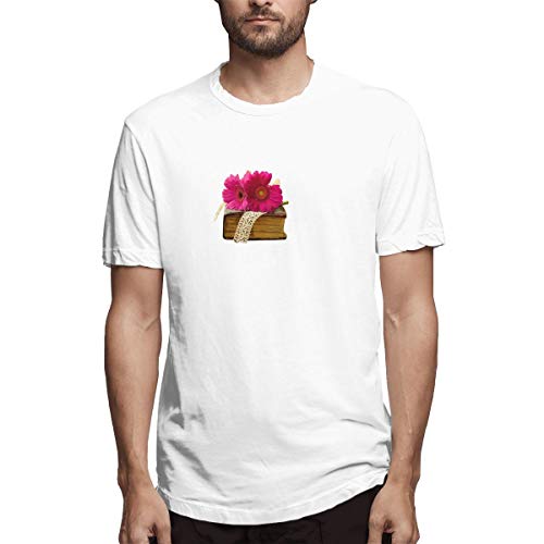 tyutrir Shirt Gerbera Jamesonii Teachers Day Meaning Gerbera Aaf Men's Cotton Casual T-Shirt