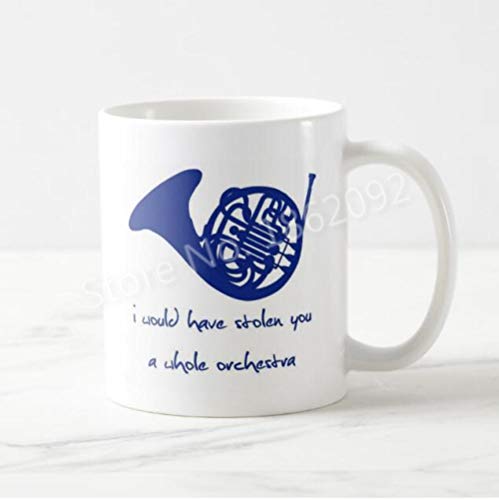 tywgb Novedad Divertida Cómo Conocí A Vuestra Madre Azul Trompa Taza De Café Taza De Té Himym TV Cita Decoración para El Hogar Te Robaron Toda Una Orquesta-B