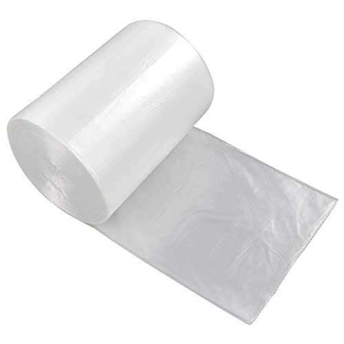 Ucake 10 Litros Transparente Bolsa para Papelera Bolsa de Basura Sacos de Basura, 100 Unidades