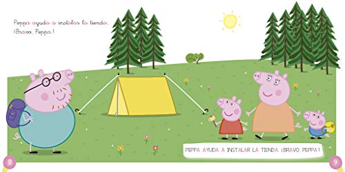 Un cuento para cada letra: a, e, i, o, u, p, m, l, s (Leo con Peppa Pig)