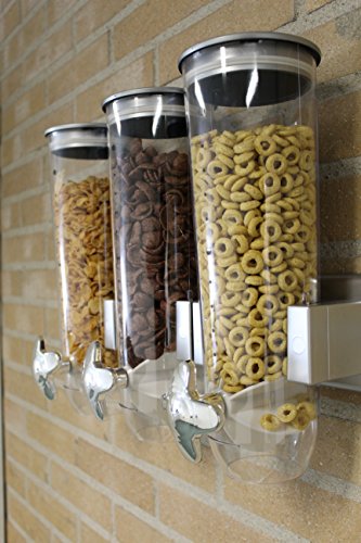 United Entertainment Dispensador/muesli y cereales Dispensador/Corn Flak dispensador dispensador/Individual/Doble dispensador/Triple dispensador para cereales, Corn Flakes y cereales