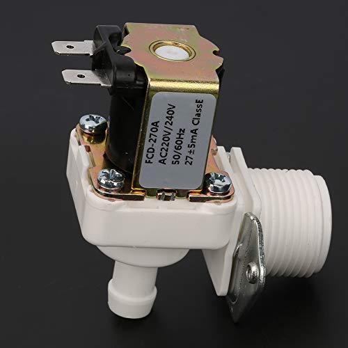 Válvula solenoide de plástico AC 220V N/C ， Válvula solenoide eléctrica de plástico de tipo normalmente cerrado para fábrica de hielo