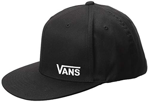 Vans Herren Splitz Baseball Cap, Schwarz (BLACK BLK), S/M