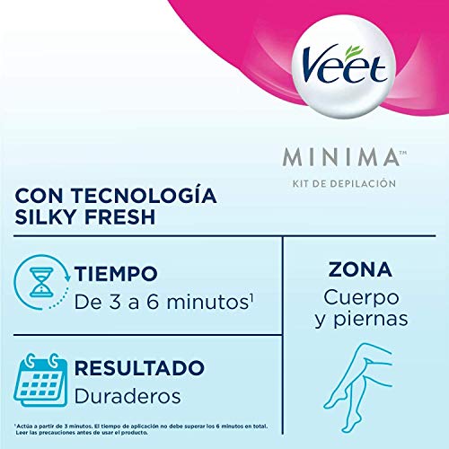 Veet Crema Depilatoria Corporal para Mujer, Con Dosificador, Piel Sensible, 400 ml