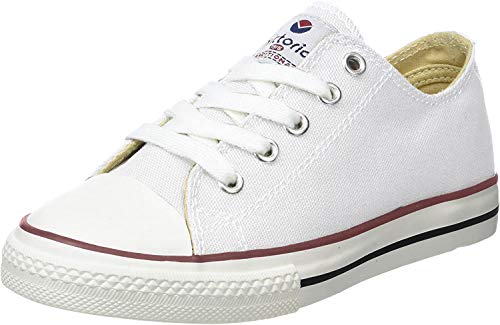 Victoria 106550 ZAPATO BASKET AUTOCLAVE Zapatillas Unisex Niños, Blanco (Blanco), 23 EU