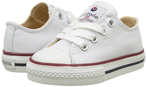 Victoria 106550 ZAPATO BASKET AUTOCLAVE Zapatillas Unisex Niños, Blanco (Blanco), 23 EU