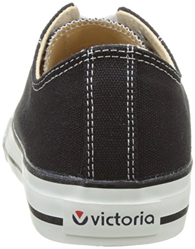 Victoria Zapato Basket Autoclave, Zapatillas Unisex Adulto, Negro (Negro 10), 39 EU