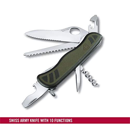 Victorinox 08461MWCH - Cortaplumas Swiss Soldiers, color verde oscuro