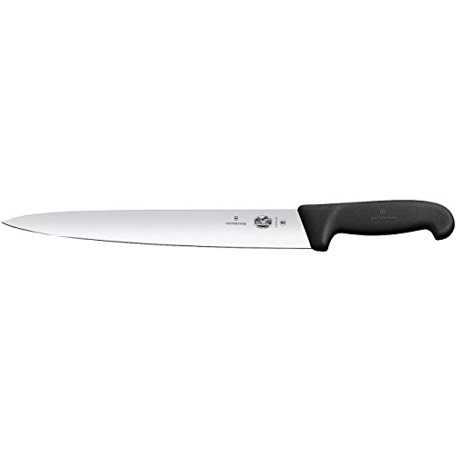 Victorinox Cuchillo, Acero Inoxidable, Negro, Mediano